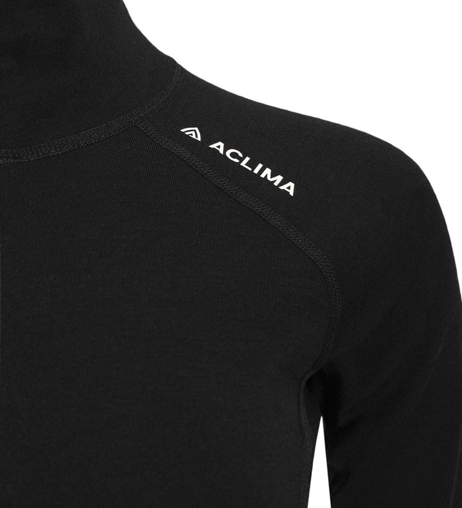 WarmWool Polo W's Jet Black, view: 5