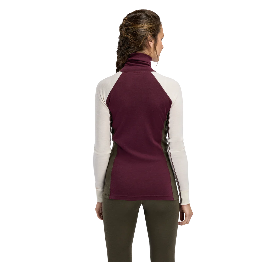 WarmWool Polo W's Fig/Tarmac/Nature, view: 2