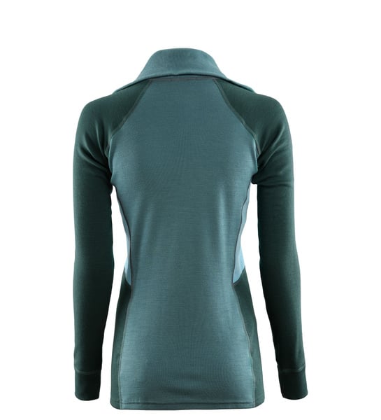 WarmWool polo W's North Atlantic/Green Gables/Reef Waters, view: 2