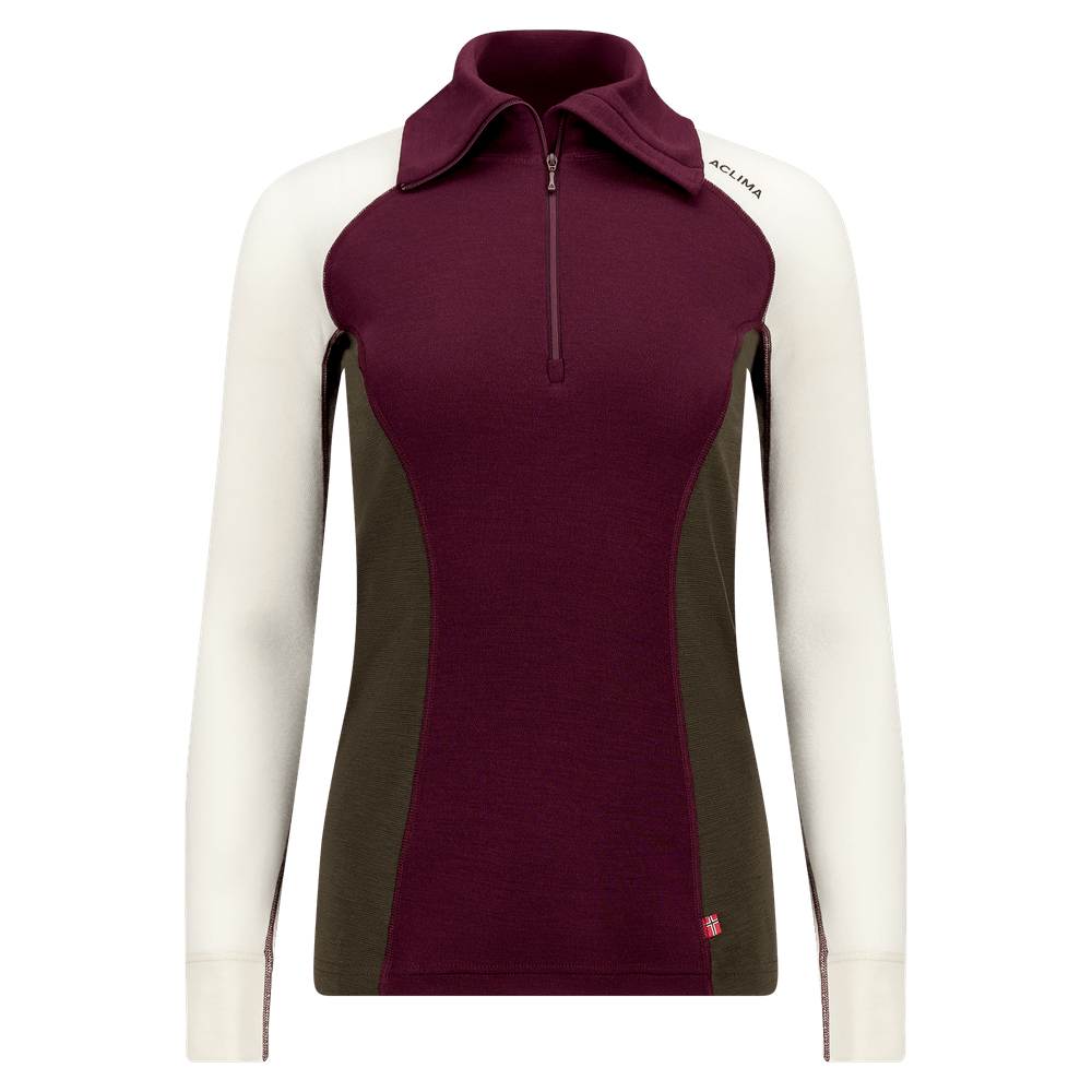 WarmWool Polo W's Fig/Tarmac/Nature, view: 6