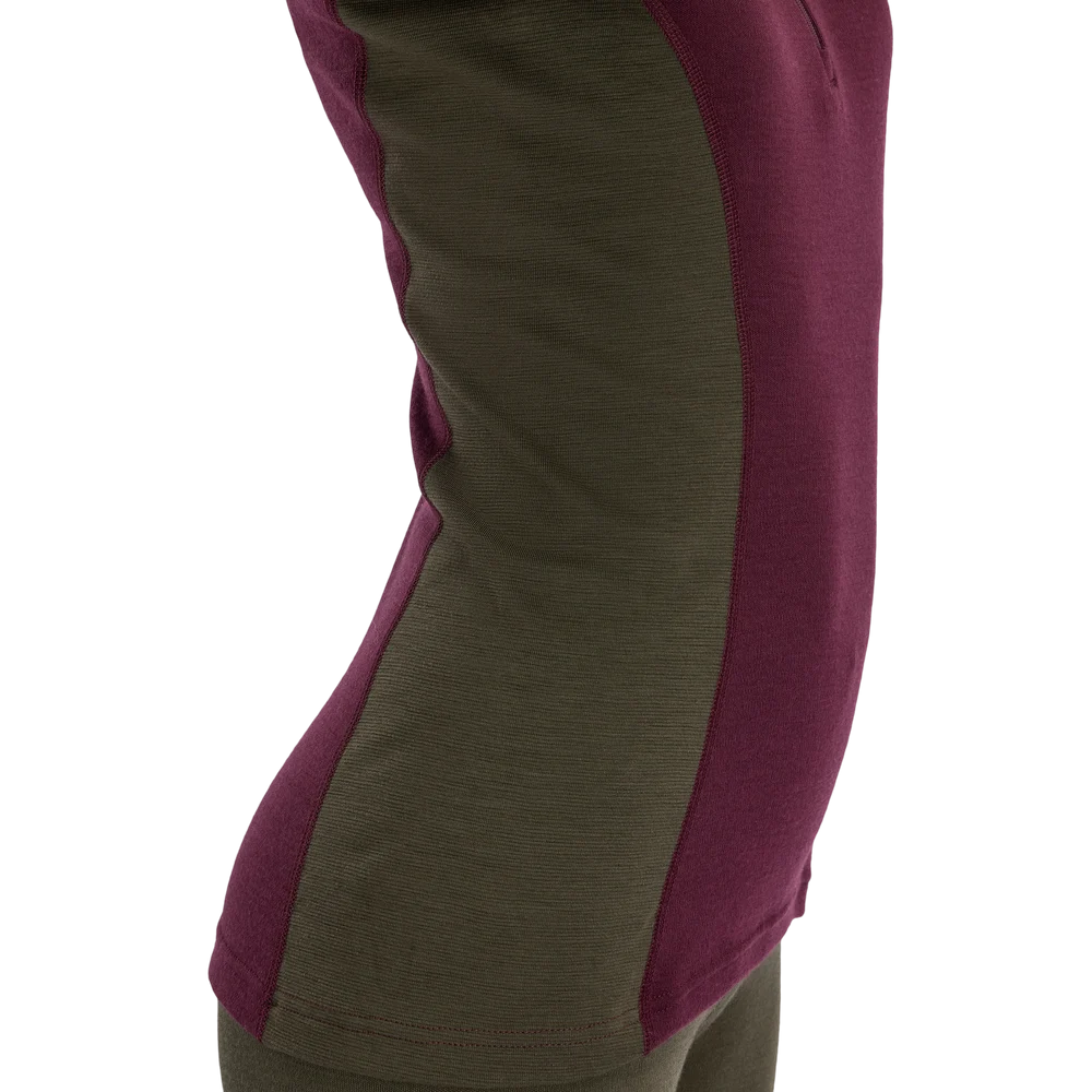 WarmWool Polo W's Fig/Tarmac/Nature, view: 3