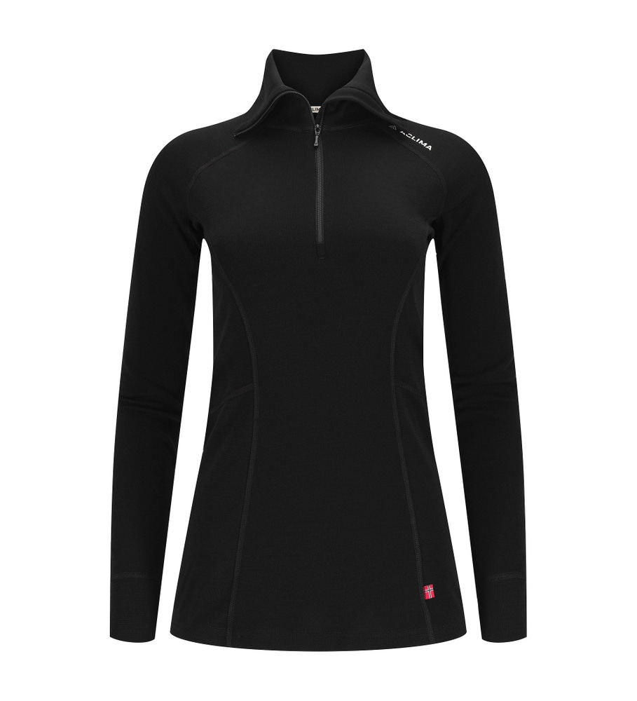 WarmWool Polo W's Jet Black, view: 3