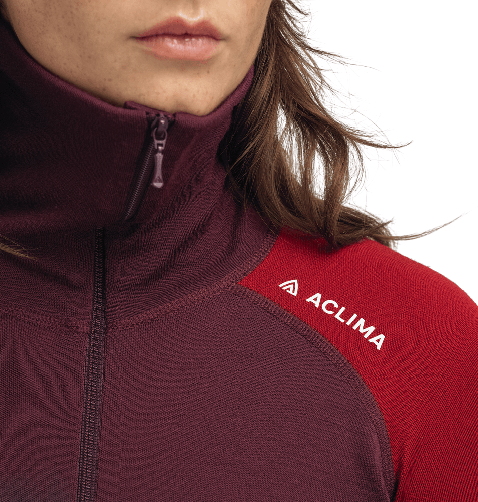 WarmWool Polo W's Fig/Red Dahlia, view: 3