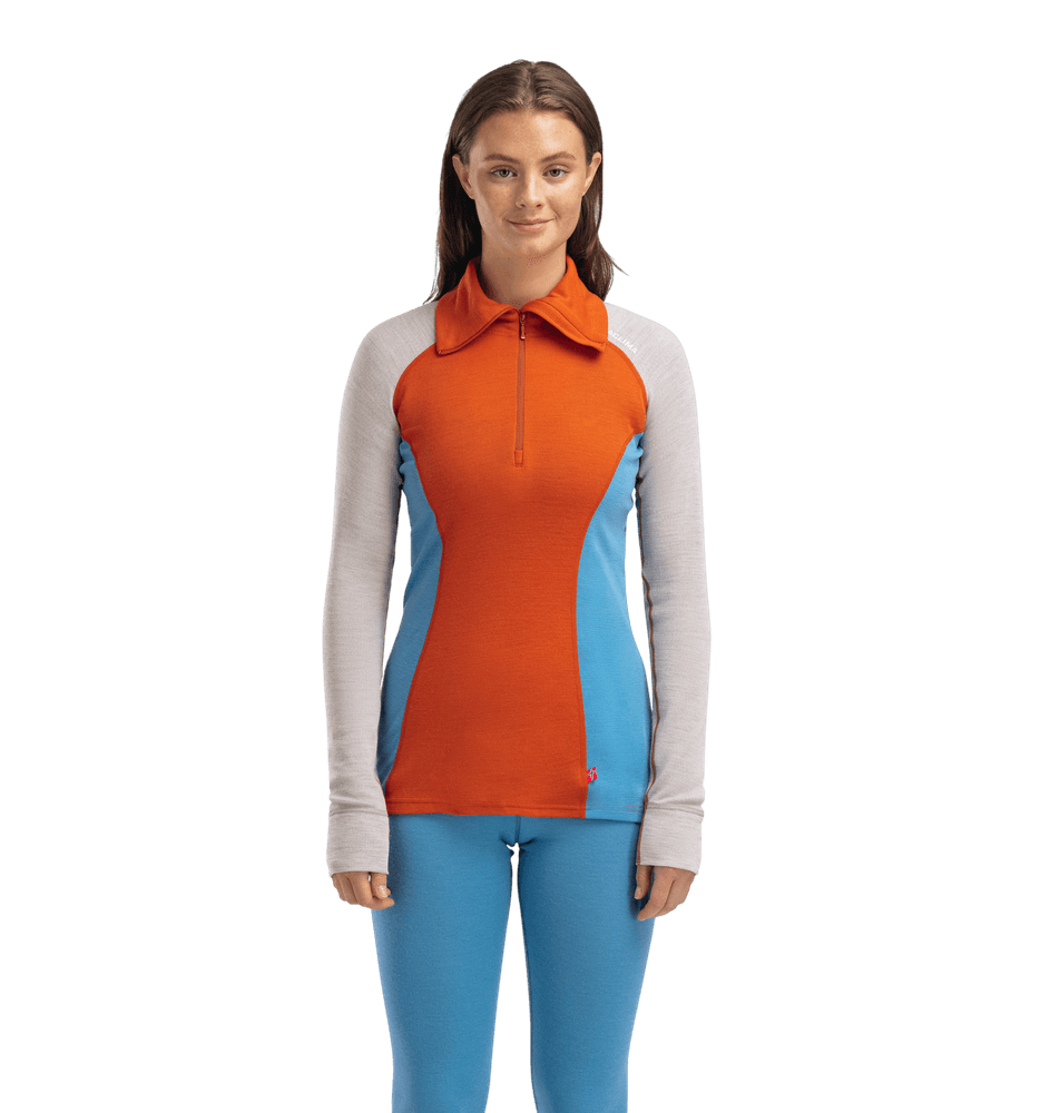 productCard.productImage: WarmWool Polo W's Gold Flame/Beige Melange/Niagara