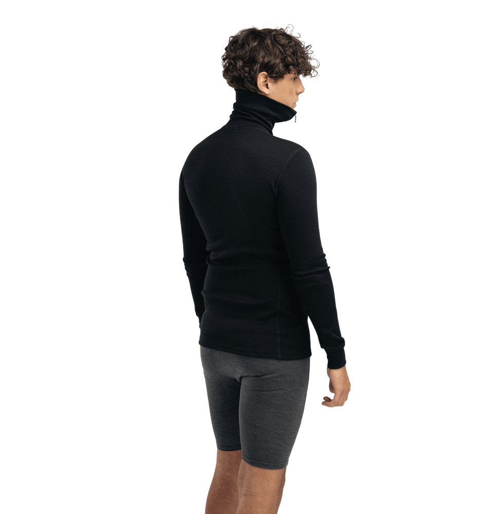 WarmWool Polo M's Jet Black, view: 1
