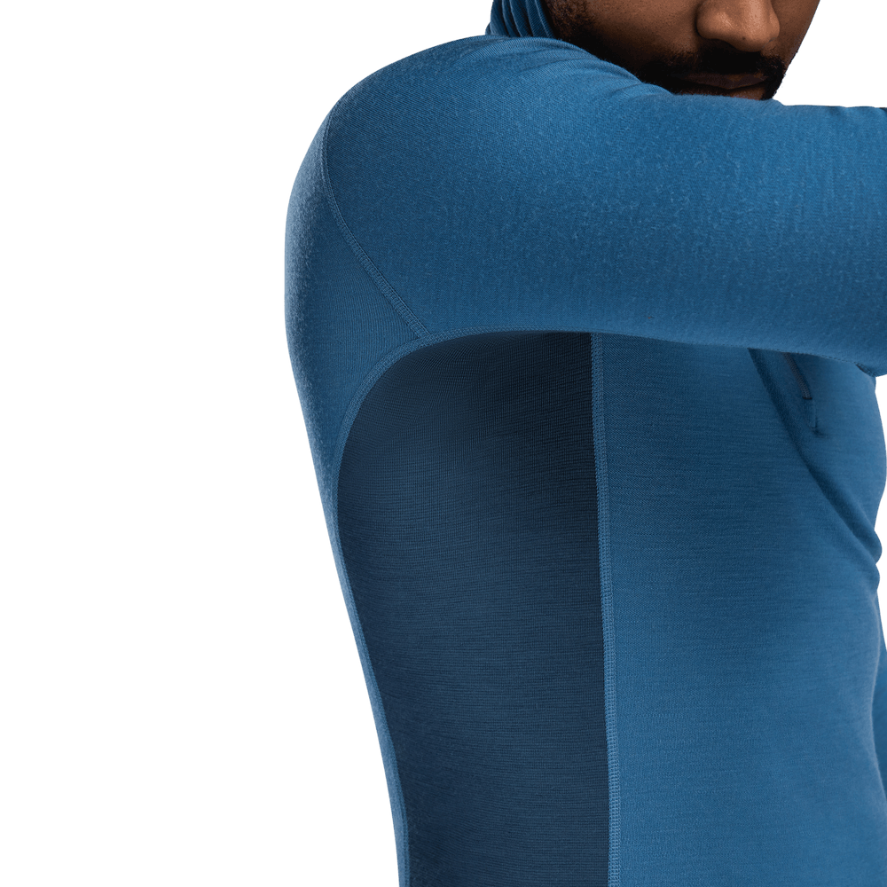 WarmWool Polo M's Blue Fusion/Midnight Navy, view: 11