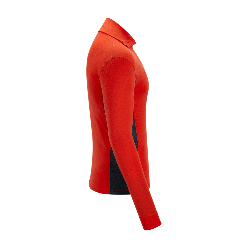 WarmWool Polo M's Poinciana/Marengo, view: 7