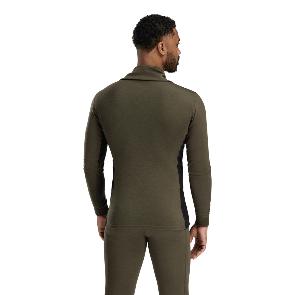 WarmWool Polo M's Tarmac/Jet Black, view: 1