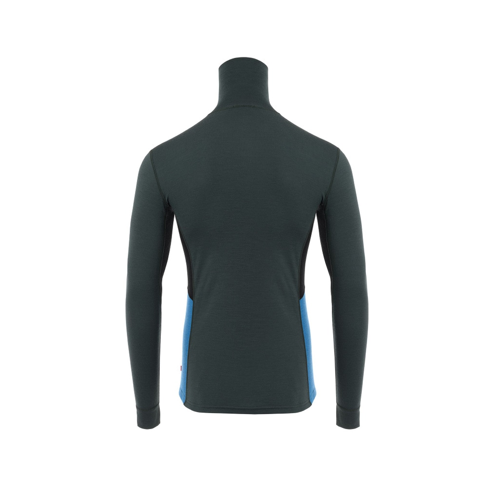 WarmWool Polo M's Green Gables/Corsair/Jet Black, view: 6
