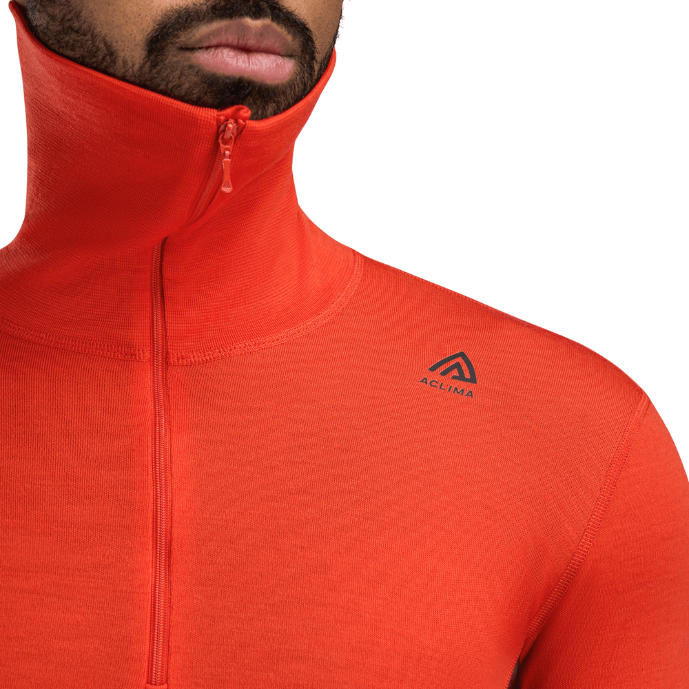 WarmWool Polo M's Poinciana/Marengo, view: 3