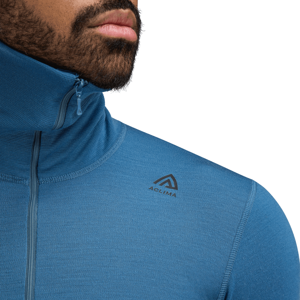 WarmWool Polo M's Blue Fusion/Midnight Navy, view: 4