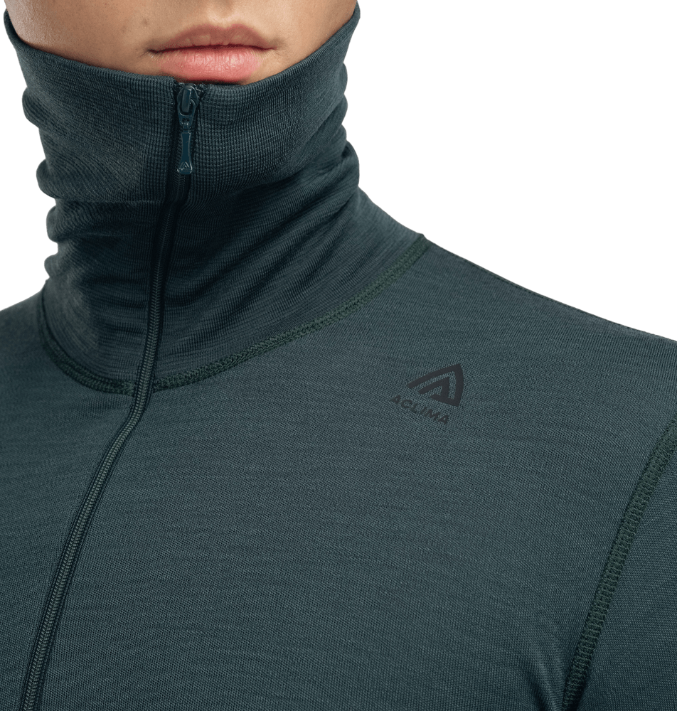 WarmWool Polo M's Green Gables/Corsair/Jet Black, view: 4