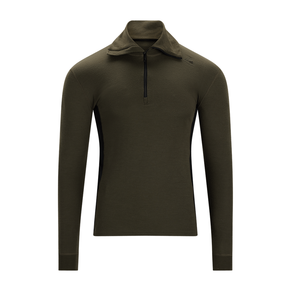 WarmWool Polo M's Tarmac/Jet Black, view: 4