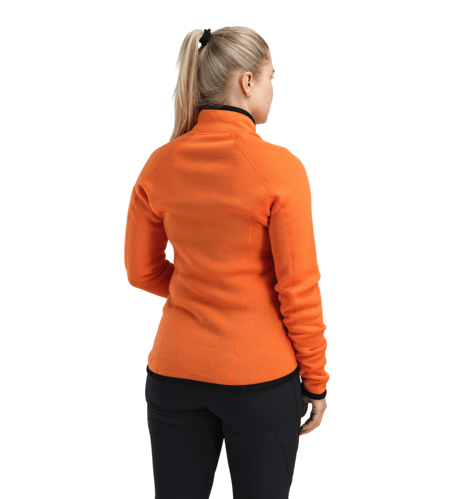 FleeceWool V2 Jacket W's Orange Tiger, view: 2
