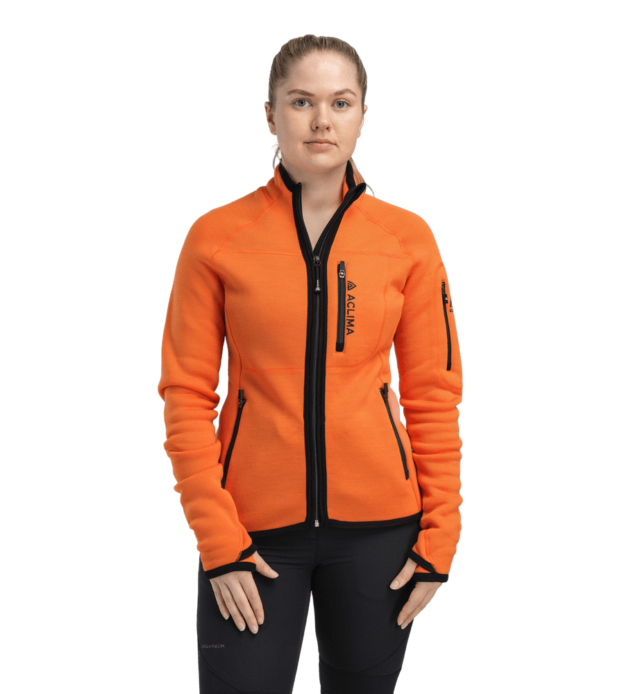 productCard.productImage: FleeceWool V2 Jacket W's Orange Tiger