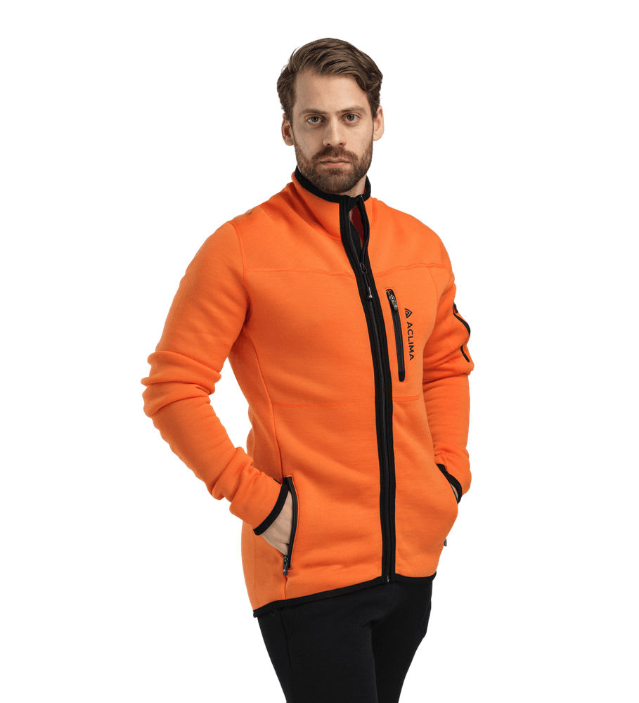 FleeceWool V2 Jacket M's Orange Tiger, view: 1