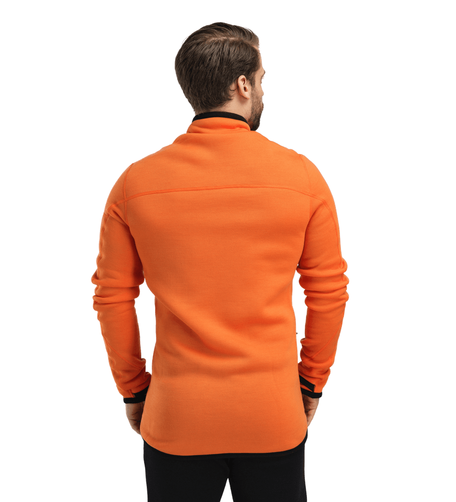 FleeceWool V2 Jacket M's Orange Tiger, view: 2