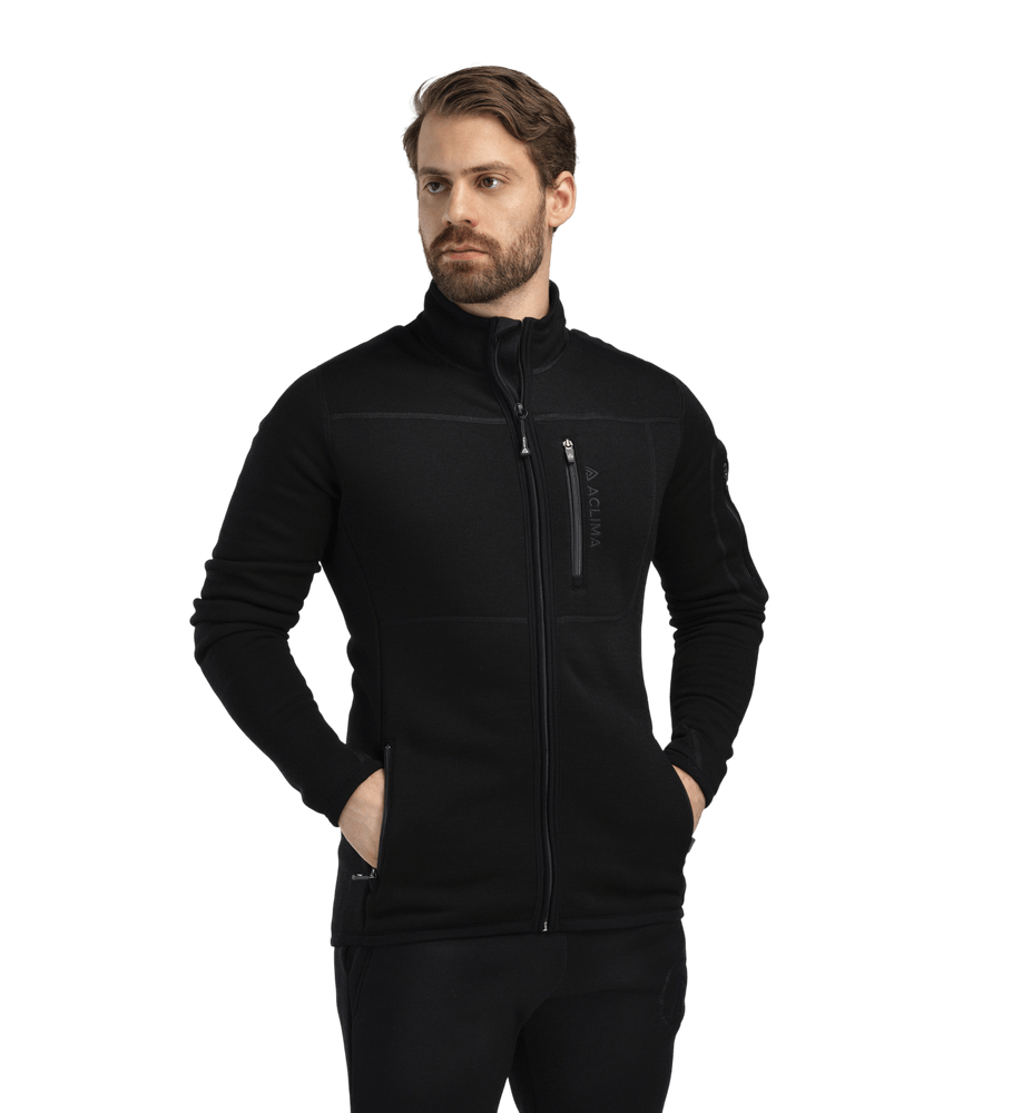 FleeceWool V2 Jacket M's Jet Black, view: 1