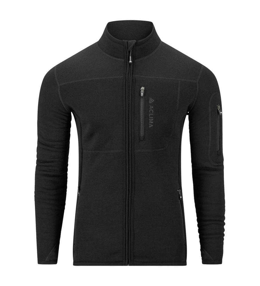 FleeceWool V2 Jacket M's Jet Black, view: 4