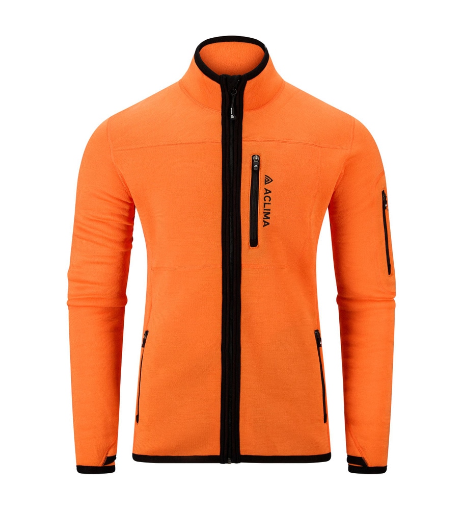 FleeceWool V2 Jacket M's Orange Tiger, view: 3