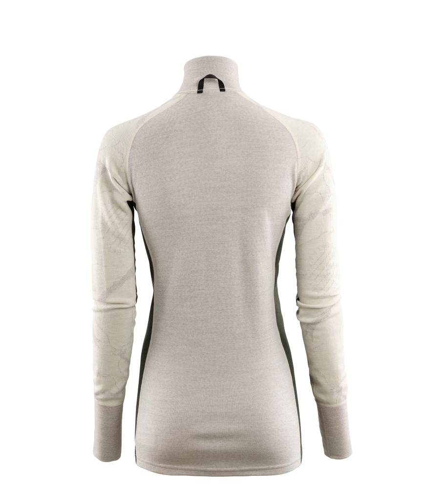Lars Monsen Femunden Polo W's Beige Melang/Olive Night/Femunden Light, view: 1