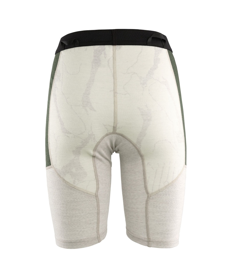 Lars Monsen Femunden Shorts W's Beige Melang/Olive Night/Femunden Light, view: 1