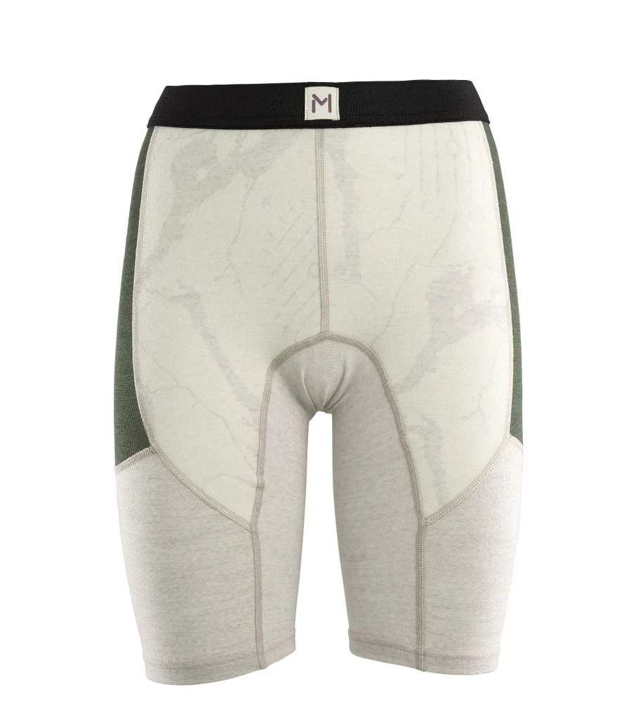 Lars Monsen Femunden Shorts W's Beige Melang/Olive Night/Femunden Light, view: 0