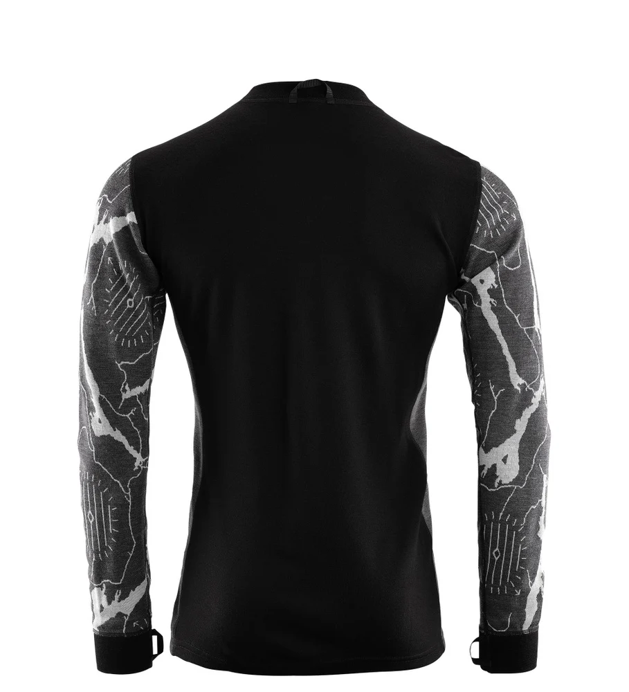 Lars Monsen Femunden Crewneck M's Jet Black/Marengo/Femunden Dark, view: 1