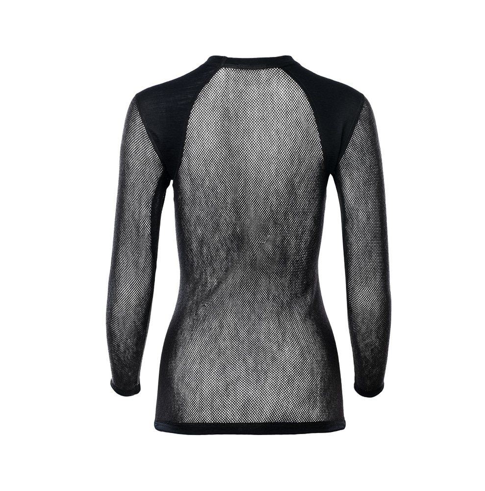 WoolNet Light Crewneck W's Jet Black, view: 4