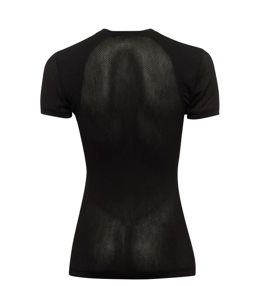 WoolNet Light T-shirt W's Jet Black / Dark Ivy, view: 1
