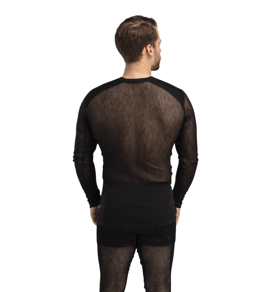 WoolNet Light Crewneck M's Jet Black, view: 1