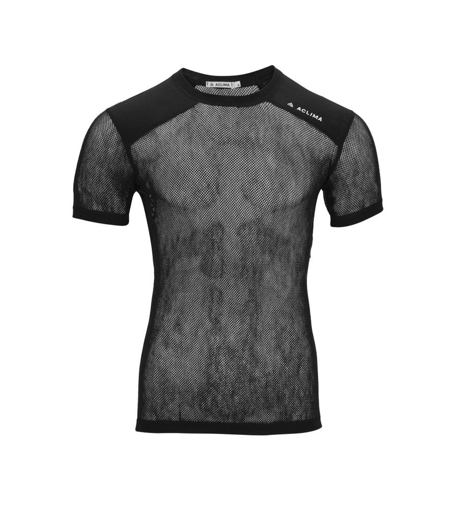 WoolNet Light T-Shirt M's Jet Black, view: 2