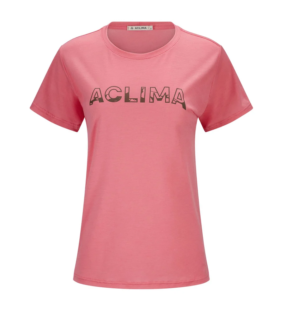 LightWool 140 Classic Tee Logo W's Sun Kissed Coral, view: 3