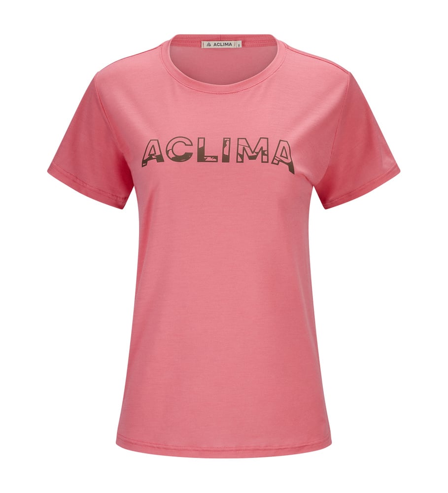 LightWool 140 Classic Tee Logo W's Sun Kissed Coral, view: 3