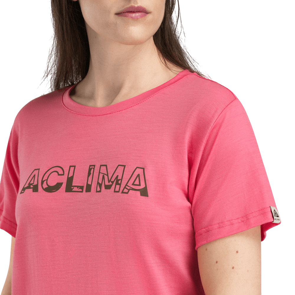 LightWool 140 Classic Tee Logo W's Sun Kissed Coral, view: 2