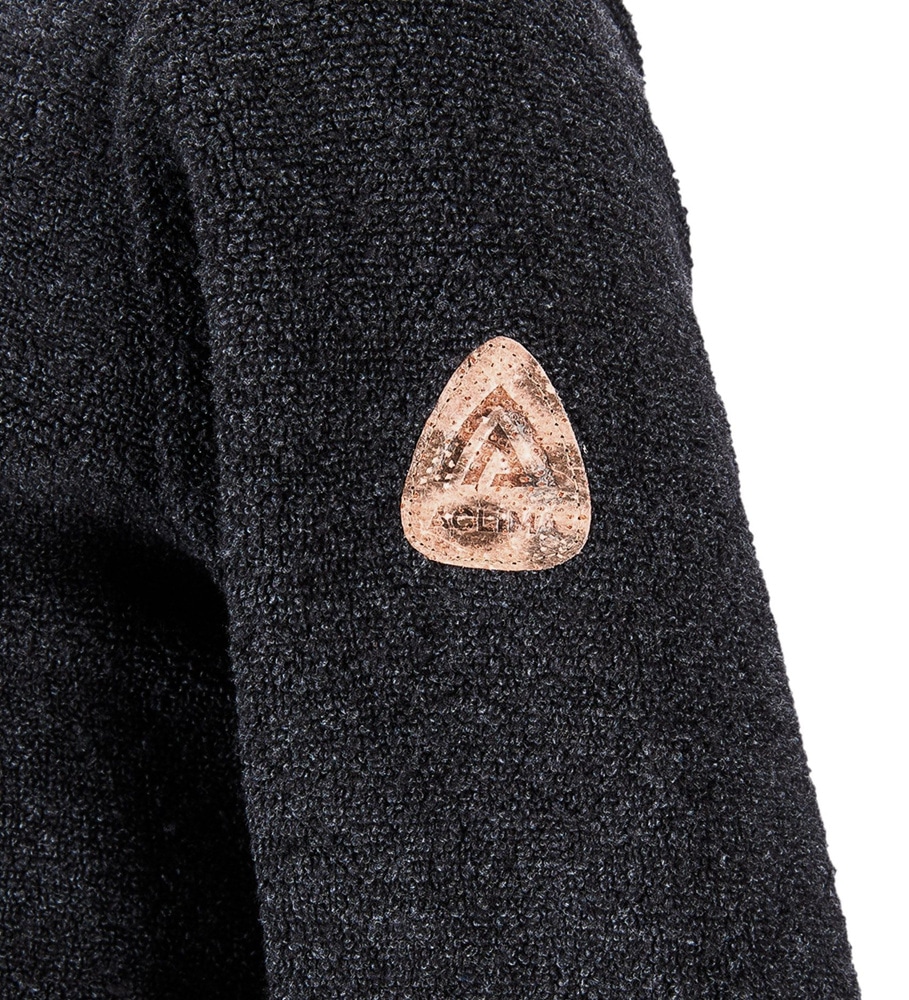 reborn Terry Jacket W's Dark Grey Melange, view: 2