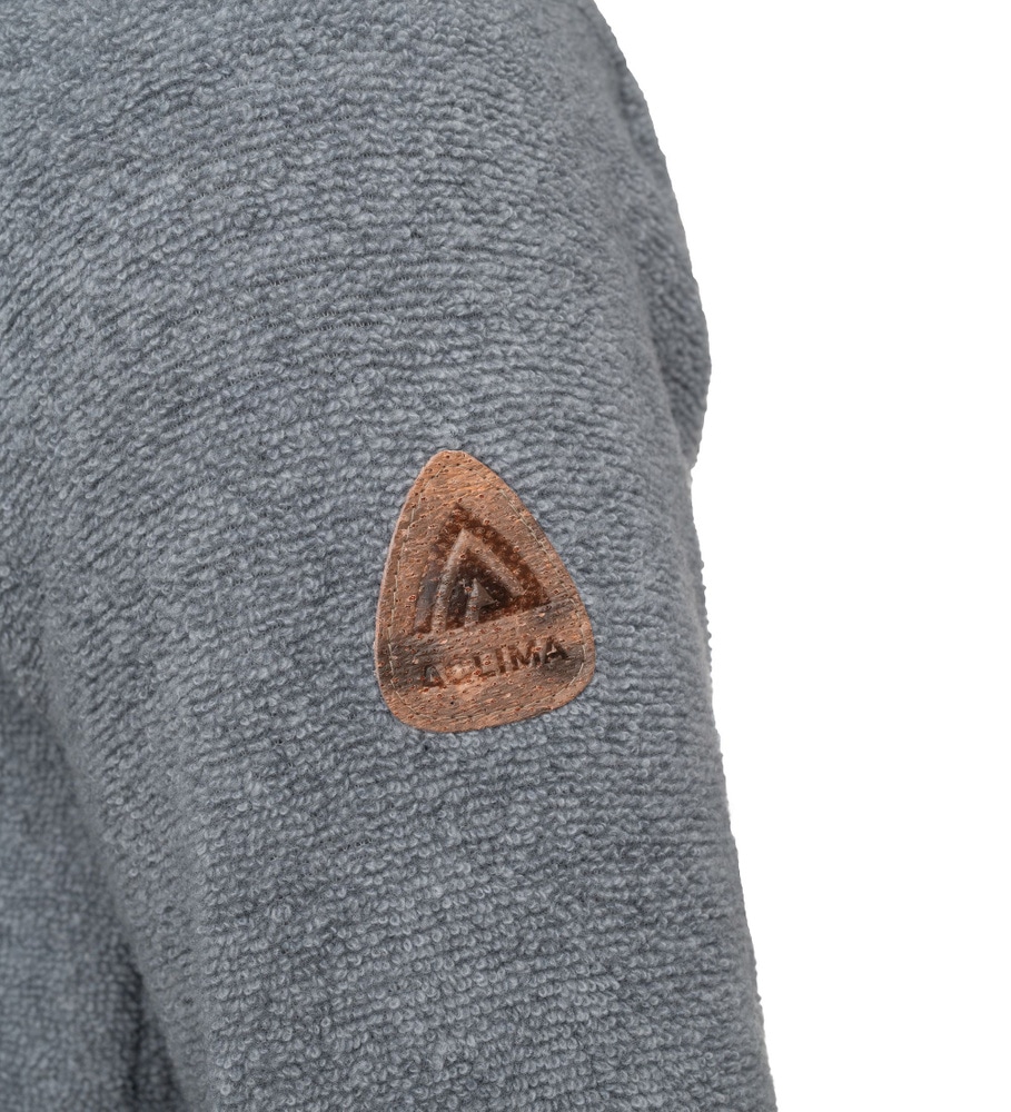 reborn Terry Jacket W's Light Grey Melange, view: 3
