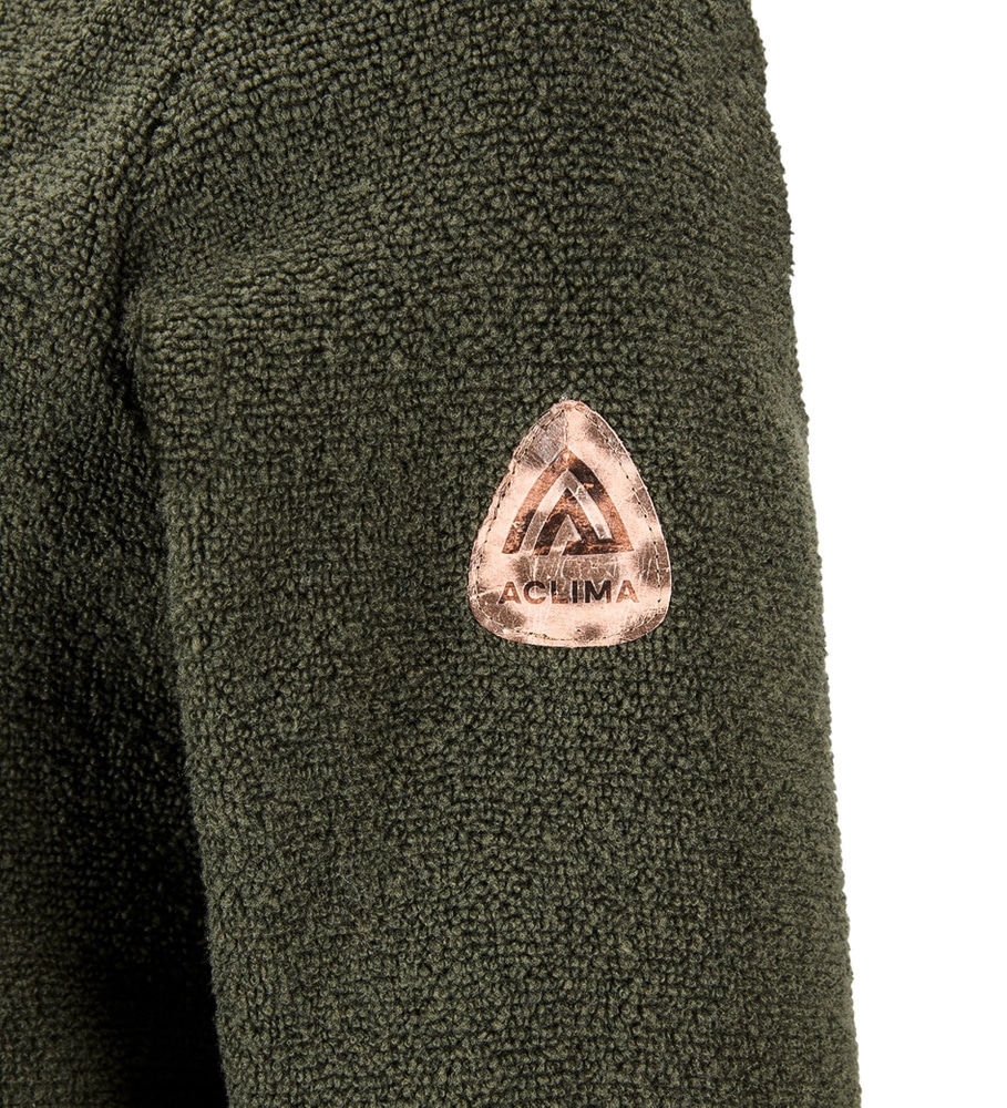 reborn Terry Jacket W's Olive Melange, view: 2
