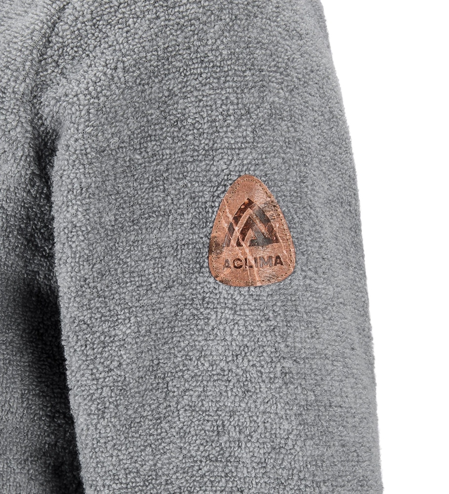 reborn Terry Jacket W's Light Grey Melange, view: 2