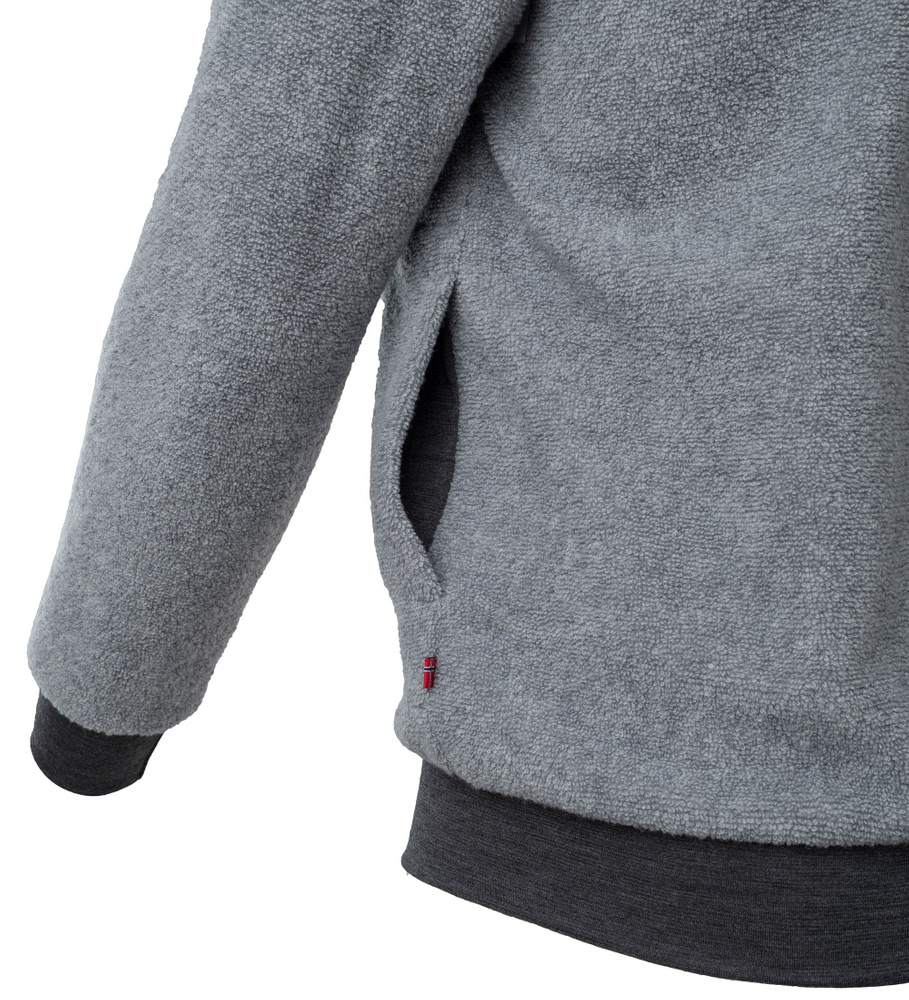 reborn Terry Jacket W's Light Grey Melange, view: 4