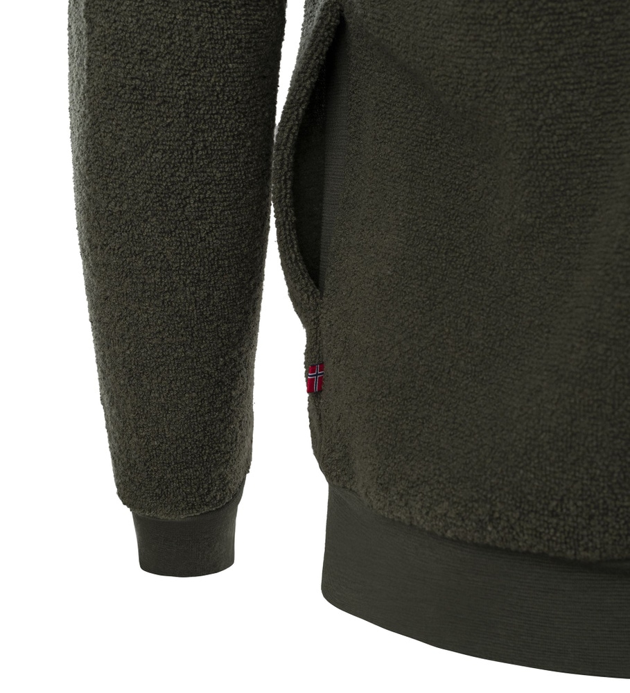 reborn Terry Jacket M's Olive Melange, view: 4