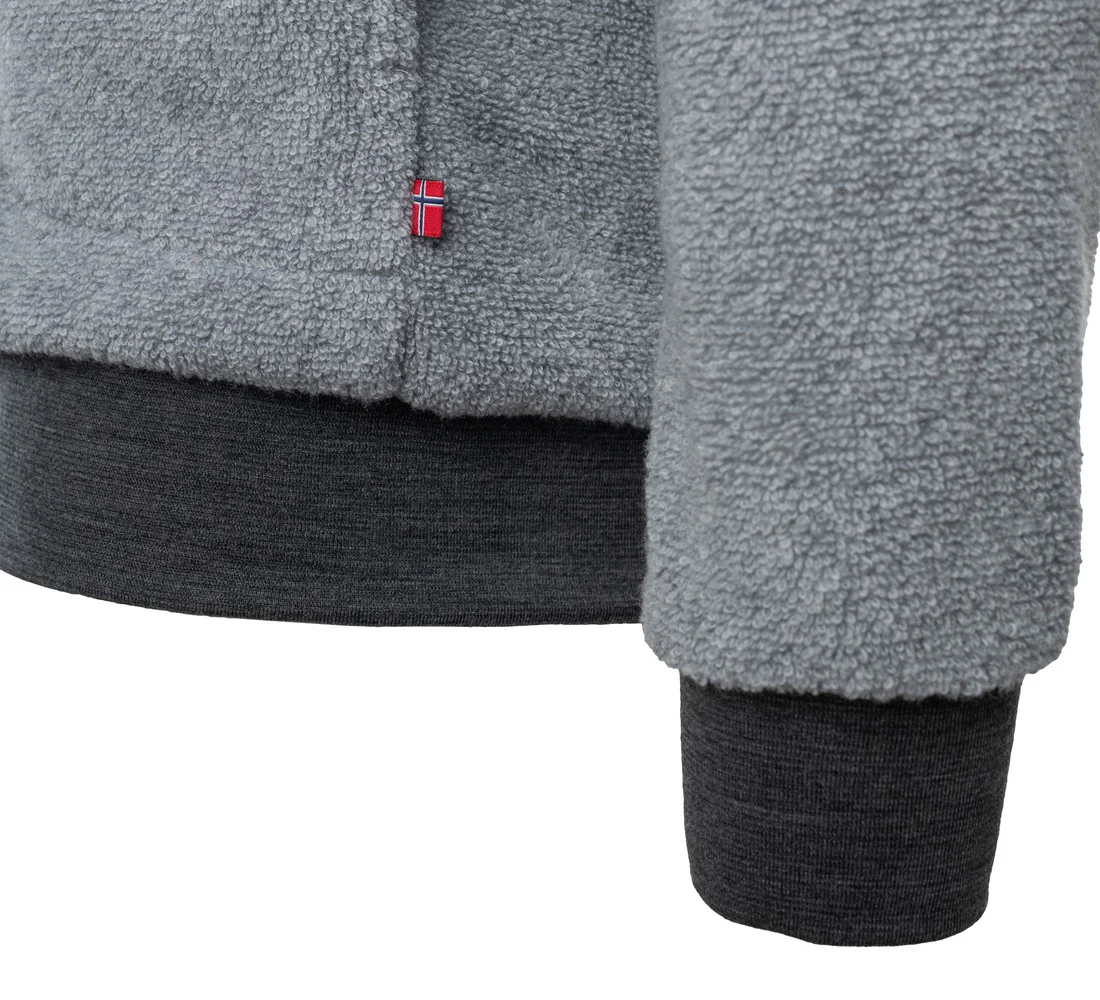 reborn Terry Jacket M's Light Grey Melange, view: 5