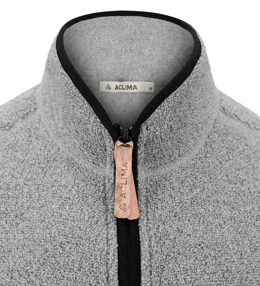 reborn Terry Vest M's Light Grey Melange, view: 2