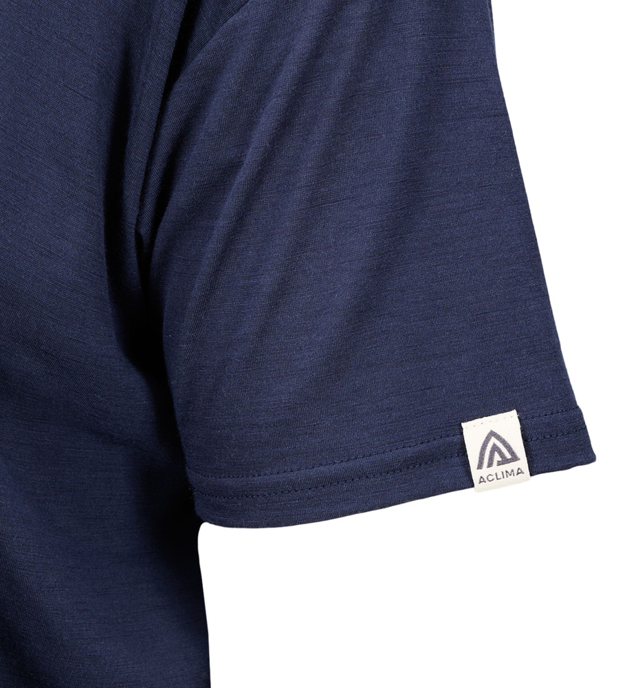 LightWool tee Logo M's Navy Blazer, view: 3