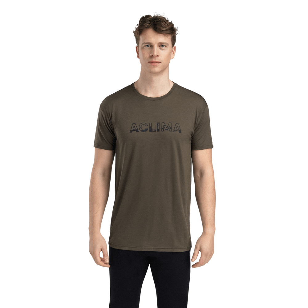 LightWool 140 Classic Tee Logo M's Tarmac, view: 0