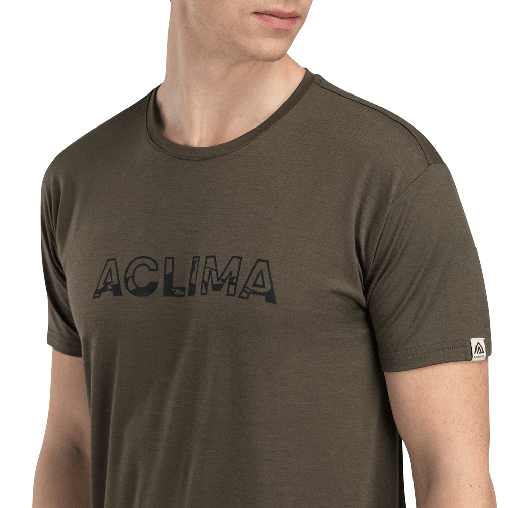 LightWool 140 Classic Tee Logo M's Tarmac, view: 2