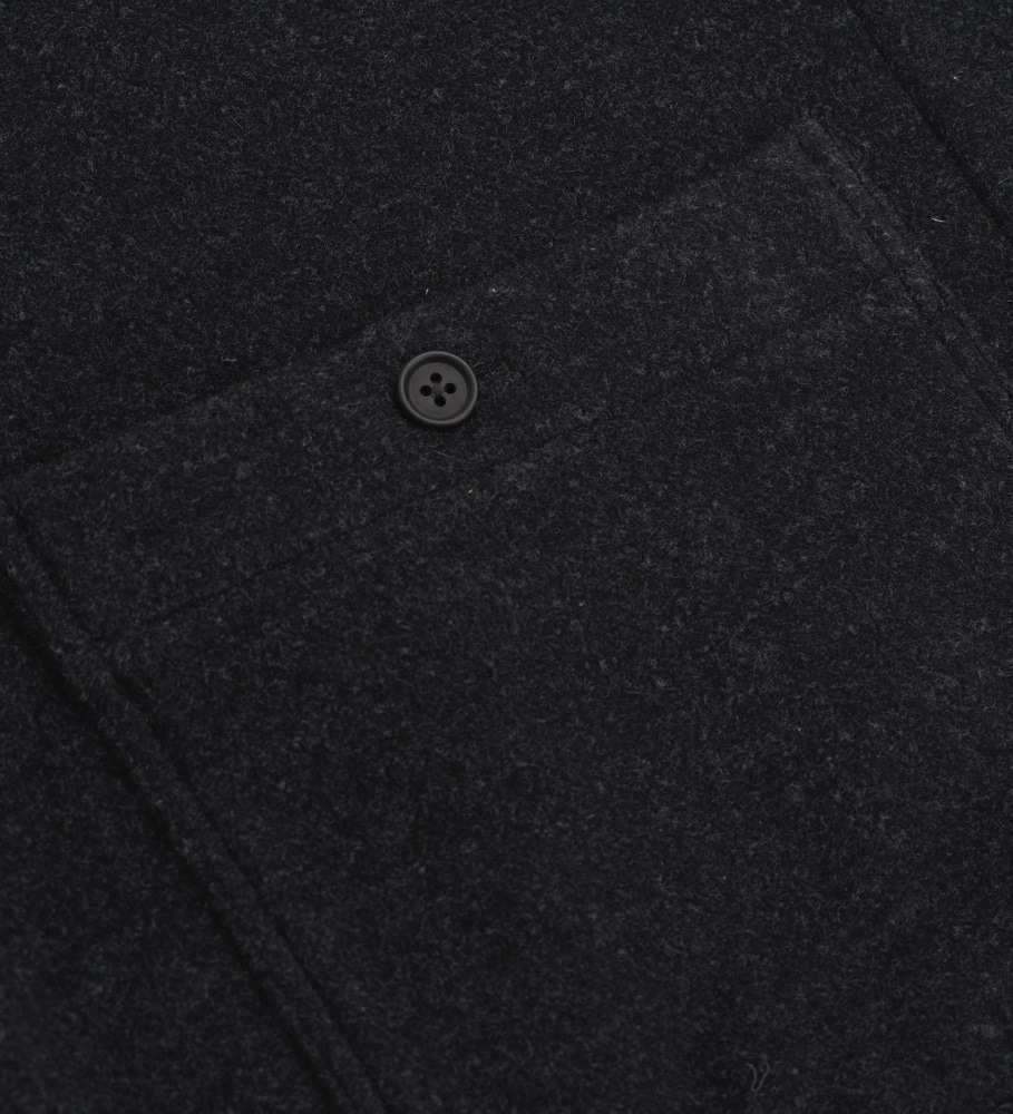 reborn Lumber Jacket W's Dark Grey Melange, view: 12