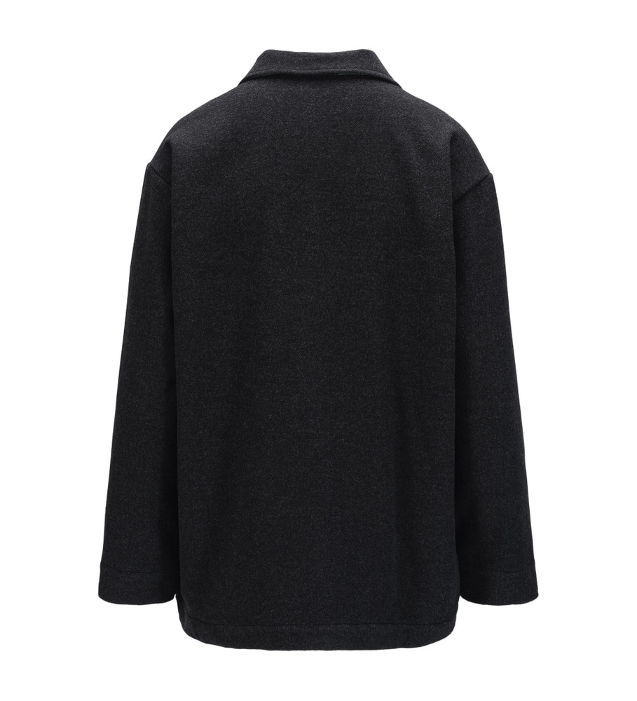 reborn Lumber Jacket W's Dark Grey Melange, view: 6