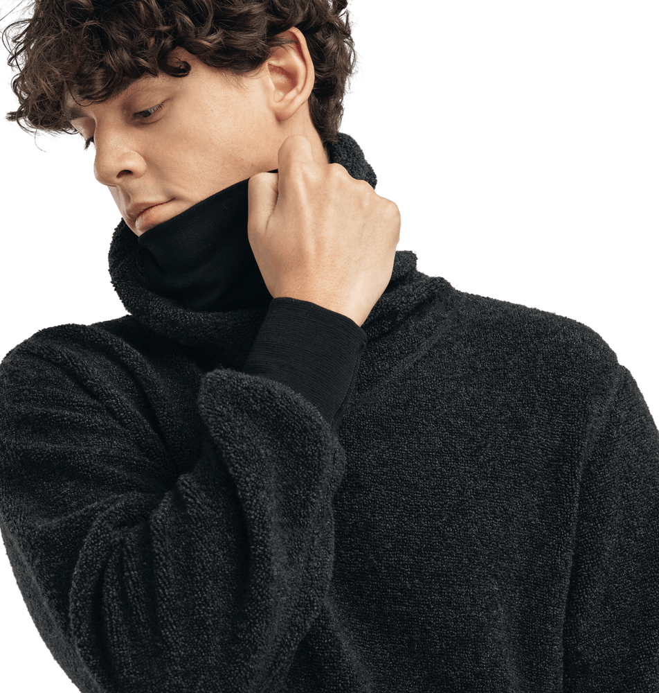 reborn Terry Pullover U Dark Grey Melange, view: 2