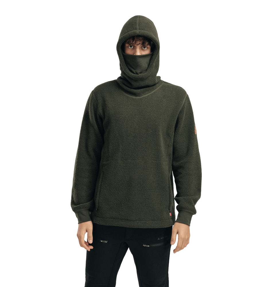 reborn Terry Pullover W Olive Melange, view: 11